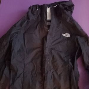 Black Northface windbreaker